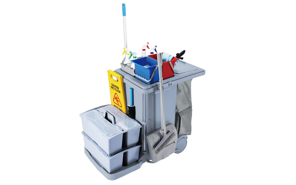 LUXURY MULTI-FUNCTION CLEANING CART