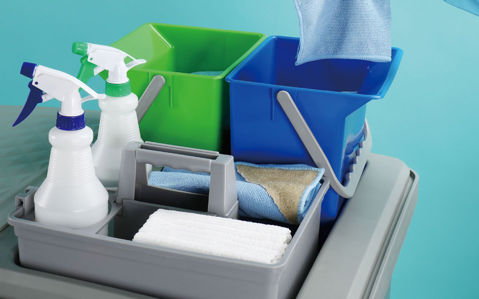 LUXURY MULTI-FUNCTION CLEANING CART