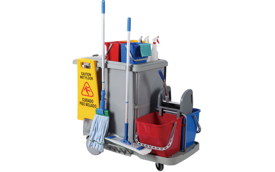 LUXURY MULTI-FUNCTION CLEANING CART